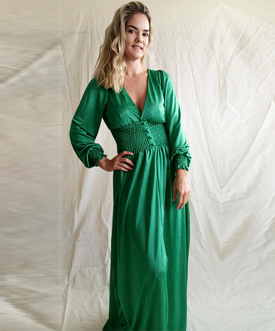 Vestido Esmeralda Verde